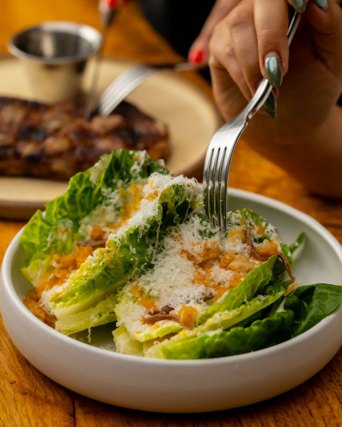 A modern take on the classic salad.